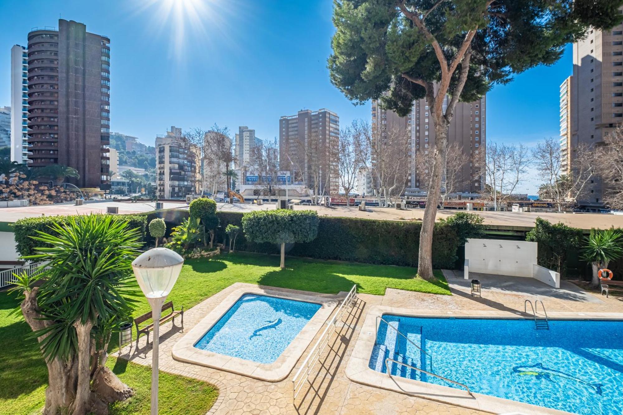 Albatros 2-6 Estudio Levante Beach Benidorm Bagian luar foto