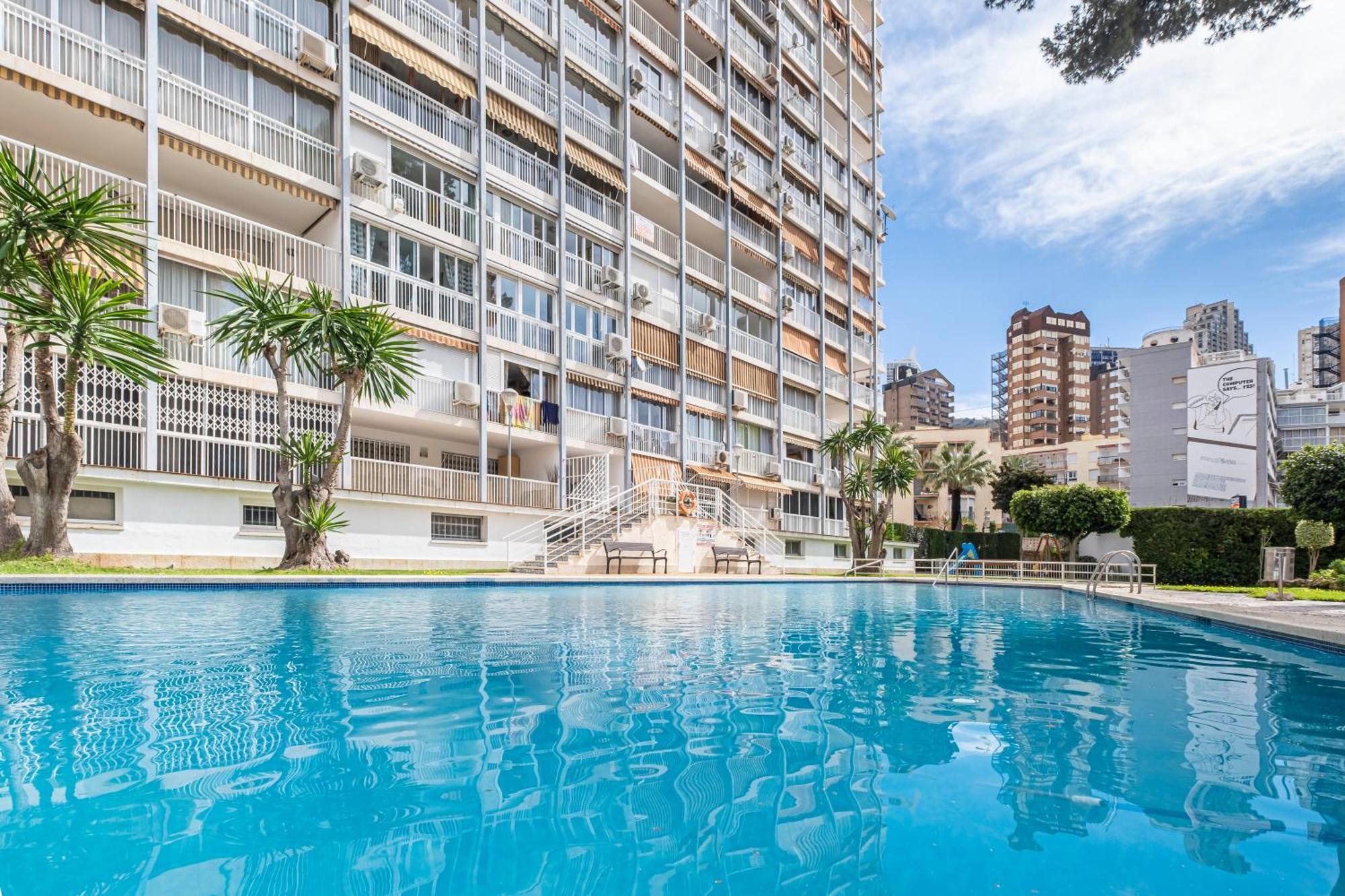 Albatros 2-6 Estudio Levante Beach Benidorm Bagian luar foto