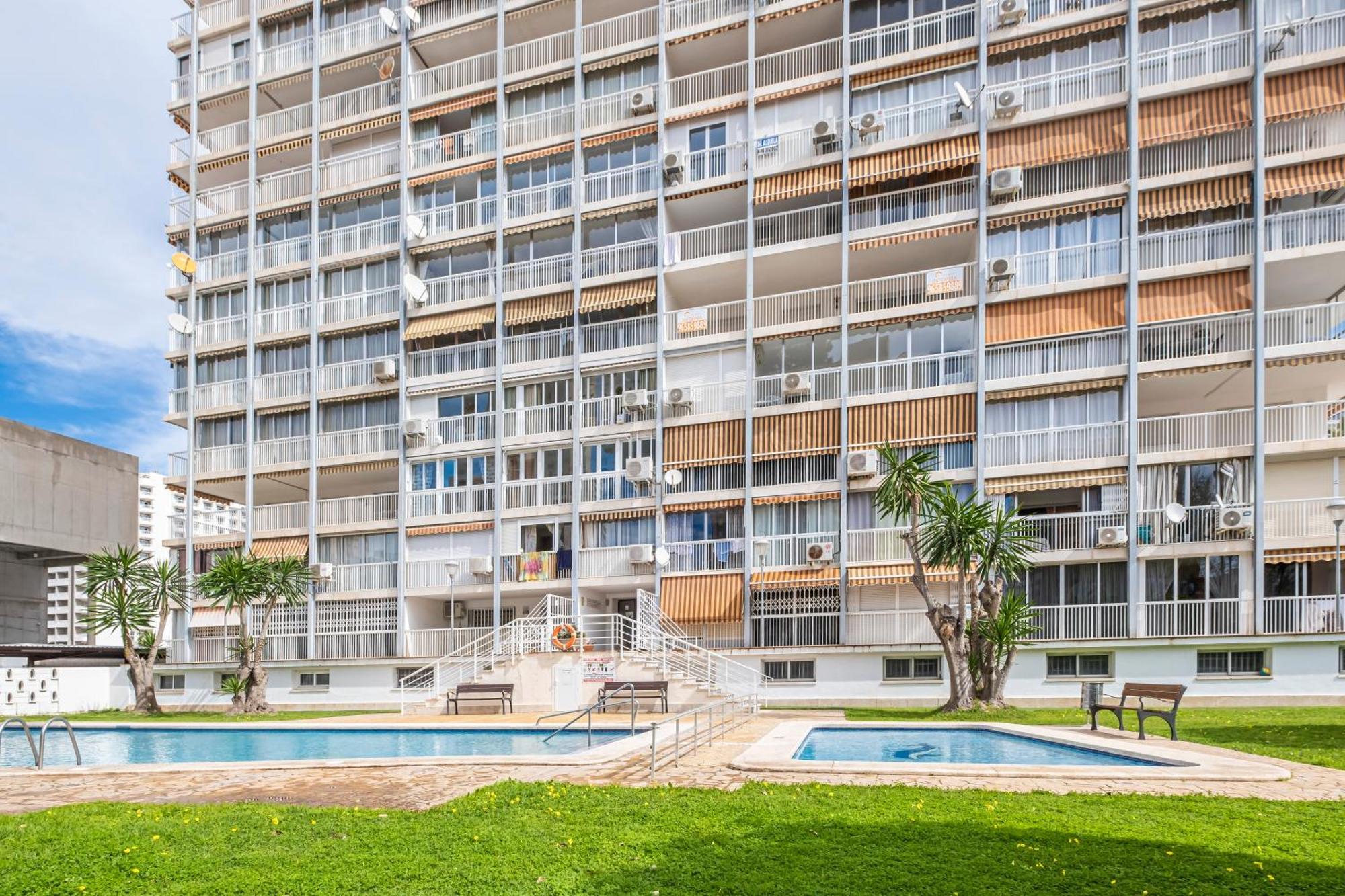 Albatros 2-6 Estudio Levante Beach Benidorm Bagian luar foto